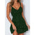 Women's Dresses Summer Sexy Dress Ladies High Waist Dot Printing Mini Dresses Vestidos Back Lacing Straps Backless Dress