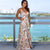 Women's Sling Floral Long Dresses arrival Summer Boho V-Neck Sleeveless  Party Beach Floarl Print  Maxi Dress Casual Sundress - Bjlxn