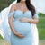 Maternity Women Dress Photography Pregnancy Dress Sexy Clothes For Pregnant Women Off Shoulder Strapless Photo Shooting Props