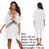 Women Beach Dress Cover-ups Swimsuit Cover Up Pareo Ups Beachwear White Dresses Bathing Suit for Woman Summer Ladies Tunic