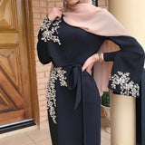 Eid Mubarak Abaya Dubai Turkey Muslim Hijab Dress Kaftan Islam Clothing Abayas Dresses For Women Robe Musulman Femme Vestidos