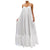 Bjlxn Women Camisole Oversized Fashion Casual Solid Maxi Dresses Strap Dress Pocket Loose Backless Big Swing Solid Floor-length Robe