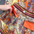 Women's Suit Spring Summer Fashion Suit Vintage Printed Two Piece Set Loose Blouse Tops High Waist Pocket Leg Shorts Female Sets