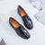 ladies Leather shoes British style plus size 22-26.5cm women pumps loafers lazy shoes womens platform heels black shoes