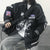 HipHop Baseball Jackets Clothes Gothic Streetwear BF Bomber Varsity Outerwear Black Basic Jacket Women Clothing Loose Goth
