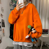 LEGIBLE 2021 Autumn Woman's Hoodies Oversize Female Loose Cotton Solid Thicken Warm Women Sweatshirts Lady Fashion Plus Size 5XL - Bjlxn