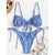 new style summer Women sexy Push-Up Padded Bra Swimsuit Beachwear stroje kapielowe damskie Bikini 2 piece Set Swimwear