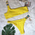 Rhinestone Swimsuit Women Bikinis Crystal Diamond Bikini Set Metal Chain Swimwear female Luxury Aristocratic Swimming Suit