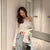 New Spring Summer Women Casual Loose V-neck Knitted Long Sleeve T-shirt Autumn Sexy Club Solid Off Shoulder Thin Crop Tops Shirt