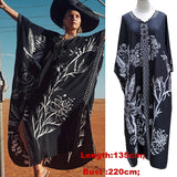 Easy Dry Beach Cover up Robe Plage Vestido Playa Beach Pareo Swimsuit cover up Beachwear Plus size Bathing suit Women Maxi Dress