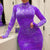 Fashion spring women's dress Large size 5xl Pleated zipper printing Tight Sexy dresses long evening elegant bodycon dress