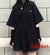 Single / set summer Korean versatile dark loose BF shirt top women fashion two piece set skirt jupe