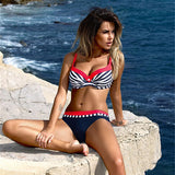 Sexy Print Swimwear Women Bikini Set New Push Up biquini Female Swimsuit Brazilian Bathing Suit bathers Beach Swimming