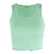 Summer Patchwork Sexy Crop Top T Shirt Ladies Backless Milkmaid Sleeveless Top Women V Neck Frill Tshirt Party VE52227