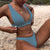 Bikini Micro Sexy Swimsuit Women Push Up Swimwear Two Piece Bikini Set Solid Bather Bathing Suit Swim Suit Female