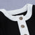Hight Quality Autumn New Black White Patchwork Full Sleeves Button Crop Top Bodycon Mini Bandage Dress Elegant Femal Club Party