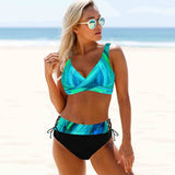 Women Bikini Plus Size Sexy Push Up Swimsuit High Waist Bikini Set Swimwear Brazilian Bathing Suit Beachwear Swimming Suit