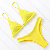 Micro Mini Bikini Swimwear Women Halter Push Up Bikini Set Padded Bra Sexy Swimsuit Hot Bandage Swim Suit Brazilian Biquini