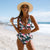 Sexy Brazilian Bikinis Women Swimsuit Padded Swimwear Halter Bikini Set Push Up Beach Wear Bathing Suit Swimming Maillot