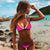 Two Piece Bikini Girl Solid Triangle Swimsuit Metal Ladies Swimwear Bikini Bra Tie Set Bandeau Thong Bather High Quality Beach