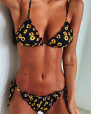 Floral print bikinis new swimwear women swimsuit beach bathing suit maillot de bain femme biquini sexy brazilian bikini set