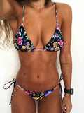 Floral print bikinis new swimwear women swimsuit beach bathing suit maillot de bain femme biquini sexy brazilian bikini set