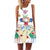 New Women Summer Dress casual sleeveless Loose floral print mini dresses plus size woman clothing dress vestidos