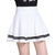 Fashion Summer Style Women Skirt Solid Color Sexy High Waist Midi Pleated Skirts Black School Korean Version Mini A-line Saia
