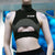 Cool Hip Hop Jogger Summer Women Sexy Club High neck Stretch Bandeau Front Hollow Hole Crop Top Sport Cami Vest Top