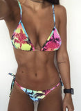 Floral print bikinis new swimwear women swimsuit beach bathing suit maillot de bain femme biquini sexy brazilian bikini set