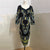 African Ladies Dresses Elegant Wrist High Waist V Neck Vintage For Work Office Business Fashion Slim Vestidos Dress Midi