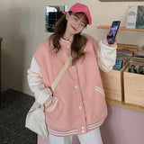 Plus Size Korean Fashion Clothes Cool sweatshirt women 2021 Spring New Oversized Hoodies Zip up Tops Casual jacket - Bjlxn