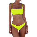 New Sexy Push Up Unpadded Brazilian Bikini Set Women Vintage Swimwear Swimsuit Beach Suit Biquini bathing suits