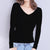 Brand New Spring Autumn New Women's Wear T-shirt Long-sleeved Solid Color Leisure T-shirt for Female Cotton T-shirt