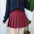 Women Skirt 2021 High Waist Student Pleated Skirts Cute Sweet Girls Dance Mini Skirt - Bjlxn