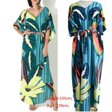 Easy Dry Beach Cover up Robe Plage Vestido Playa Beach Pareo Swimsuit cover up Beachwear Plus size Bathing suit Women Maxi Dress