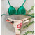 New Bikini Floral Ruffled Bikini Set Women V-neck High Waist Two Piece Swimsuit Girl Beach Bathing Suit Swimwear Biquinis