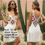 Women Beach Dress Cover-ups Swimsuit Cover Up Pareo Ups Beachwear White Dresses Bathing Suit for Woman Summer Ladies Tunic