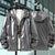 Spring Autumn Waterproof Oversize Jacket Women Clothes Hooded Zipper Bomber Jackets Outerwear Harajuku Windbreaker Coat