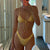 Bjlxn Sexy Bikini String Swimsuit Women Biquini Floral Print Bikini Set Bathing Suit Women Swimwear Bikinis High Cut Beachwear