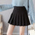 Sexy women short skirt cute female pleated skirt spring and autumn high waist solid color mini skirt summer female skirt