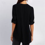 Big Size 4XL 5xl Women chiffon Tshirt V-neck Zipper irregular Loose Casual T shirts Spring Summer Plus size Sexy Tops Tee shirts