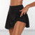 Gym Women Running Shorts Skirt High Waist New Shorts Mesh Double Layer Print Patchwork Fitness Shorts Sports Short Skirt Drop