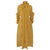 Pleated  Summer Scarf Collar Petal Sleeve Dress Long Orange Original Designer Women Aesthetic Clothes