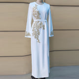 Eid Mubarak Abaya Dubai Turkey Muslim Hijab Dress Kaftan Islam Clothing Abayas Dresses For Women Robe Musulman Femme Vestidos