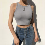 Casual Solid O-Neck Long Sleeve Crop Top Women Side Drawstring Ruched White T-Shirt Female Tee Shirt Top For Women Clothing