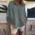 Women's Blouse Ladies Solid Shirts Blusas Casual O Neck Cotton Tunic Tops Vintage Blusas Femininas Women's Shirts