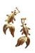 Fashion Design Unique Yellow, Gold, Color Fish Hanging Earrings Party Wedding No Ear Hole Jewelry Women's Ear Clip Silver