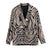 Za New 2Pcs Spring Women Blazer Suits Office Outfits Zebra Stripes Jacket+Pant Long Sleeve Fashion Outwear