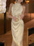 Midi Dress For Women 2023 Summer Sexy New Bodycon Luxury Lady Evening Party Club Korean Elegant Tank Female Prom Clothing
